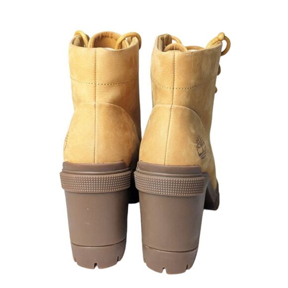 NWOB TIMBERLAND Lana Point Lace Up Heeled Boot Size 8 - Picture 5 of 10